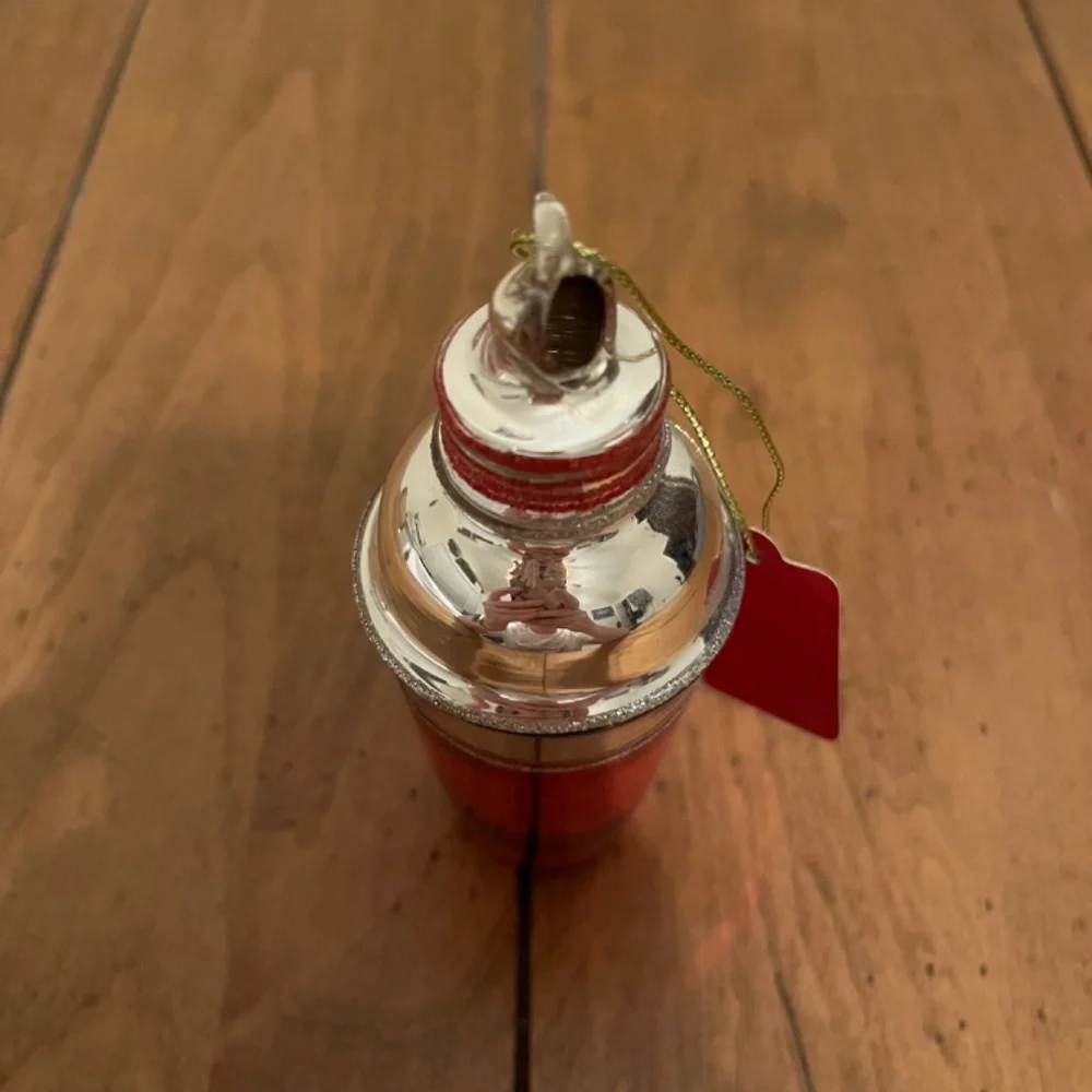 Sur la Table Martini Cocktail Shaker Ornament 2018